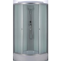 Coliseum ТМ 985 90x90 (белый/матовое стекло)