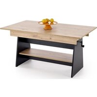 Halmar Erika 120-160/70/61 (дуб артизан/черный) Image #1