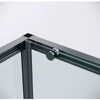 Grossman Galaxy 100x80x195 120.K33.01.1080.42.00 (графит сатин/стекло прозрачное) Image #14