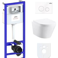 Lavinia Boho Biore Compacto Rimless 6 в 1 77040089 (белый пластик) Image #1