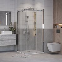 Grossman Classic 100x100x195 300.K33.04.1010.10.00 (хром/прозрачное стекло) Image #7