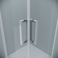 Grossman Classic 100x100x195 300.K33.04.1010.10.00 (хром/прозрачное стекло) Image #3