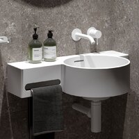 Belux Аврора 550 R (18, белый матовый/Solid Surface) Image #3