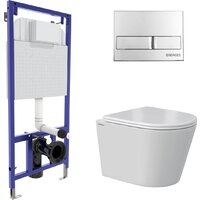 Berges Wasserhaus Vita Rimless 043371 (с сиденьем)