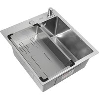 ARFEKA Eco AR мойка 450*500, коландер G, дозатор Satin Decor Millet Image #1