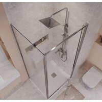 Niagara 100x80x195 NG-66-10A-A80-34 (хром/прозрачное стекло) Image #10