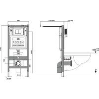 Roxen Antares One Rimless 6 в 1 StounFix Dual Fresh 614314 (оружейная сталь/металл) Image #22