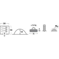 High Peak Beaver 3 10167 (синий) Image #6