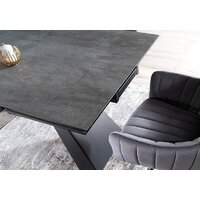 Signal Salvadore Ceramic 160/240x90 (серый мрамор/черный матовый) Image #6