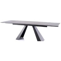 Signal Salvadore Ceramic 160/240x90 (серый мрамор/черный матовый) Image #14