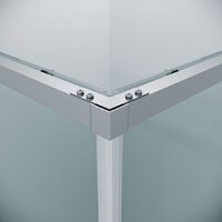 Grossman Galaxy 110x100x195 300.K33.01.1110.10.00 (хром/прозрачное стекло) Image #4