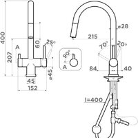 Omoikiri Akita-S AZ (azur blue) Image #2
