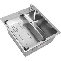 ARFEKA Eco AR мойка 450*500, коландер G, дозатор Satin Decor Image #1