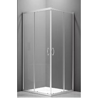 Veconi 80x80 RV101-80-01-C5 (стекло прозрачное/хром)