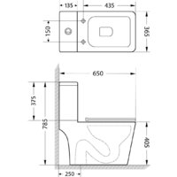 Lauter W09 S-TRAP 21900004 + гигиенический душ Glow 21LT0223MW (вертикальный выпуск) Image #21