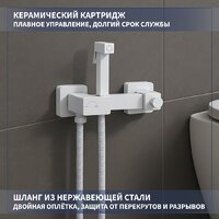 Lauter W09 S-TRAP 21900004 + гигиенический душ Glow 21LT0223MW (вертикальный выпуск) Image #8