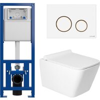 Saniteco KW-9004W в комплекте с инсталляцией + 63535 + S-IN-MZ-LINK_PRO Image #1