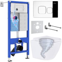 Roxen Antares Tornado в комплекте с инсталляцией StounFix Dual Fresh 6 в 1 968385 (кнопка: хром глянцевый) Image #1