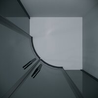 Grossman Classic 100x100x195 301.K33.04.1010.21.10 (черный матовый/тонированное стекло) Image #6