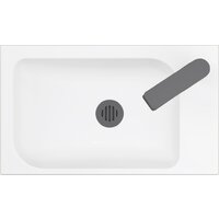 Belux Темпо-2 HR0900 L (черный, с каркасом, сифоном, донным клапаном) Image #2