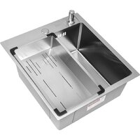 ARFEKA Eco AR мойка 450*500, коландер G, дозатор Satin