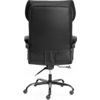 TetChair Chief metalBL кожзам/ткань (черный/черный стеганный) Image #5