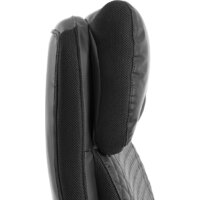 TetChair Chief metalBL кожзам/ткань (черный/черный стеганный) Image #8