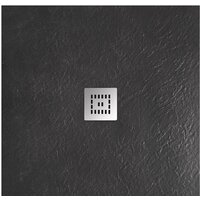 BelBagno TRAY-MR-UNO-A-90-35-NERO 90x90 Image #2