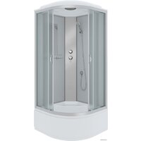 Niagara NG-2307-14 80x80x215 (матовое стекло)