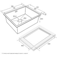 Paulmark Next 54 Uni PM215444-GM (черный/вороненая сталь) Image #11