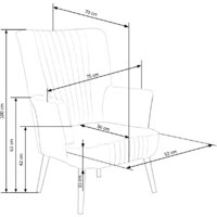 Halmar Delgado (темно-синий/черный) Image #2