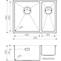 Omoikiri Taki 58-2-U/IF IN-L Image #2
