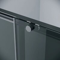 Grossman Style 100x90x195 120.K33.05.1090.21.10 (черный матовый/тонированное стекло) Image #6