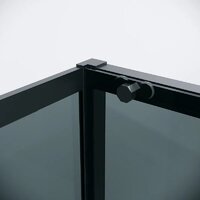 Grossman Style 100x90x195 120.K33.05.1090.21.10 (черный матовый/тонированное стекло) Image #5