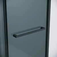 Grossman Style 100x90x195 120.K33.05.1090.21.10 (черный матовый/тонированное стекло) Image #2