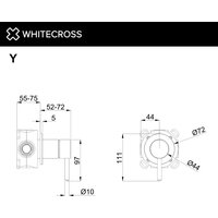 Whitecross Y1241CR (хром) Image #2