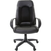 Brabix Strike EX-525 (кожзам/ткань TW, черный) Image #4