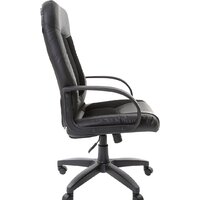 Brabix Strike EX-525 (кожзам/ткань TW, черный) Image #2