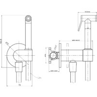 Lauter W09 S-TRAP 21900004 + гигиенический душ Breez 21GN7072BM (вертикальный выпуск) Image #21