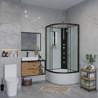 Niagara Classic NG-6709-14BKTG 100x100x200 (прозрачное стекло/черный) Image #3