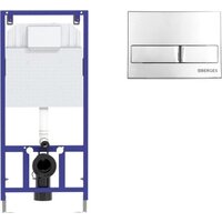 Saniteco KW-9004W в комплекте с инсталляцией + 525 040000 + L3 040013 Image #2