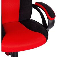 TetChair Pilot флок/ткань (черный/черный/красный) Image #15