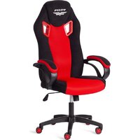 TetChair Pilot флок/ткань (черный/черный/красный)