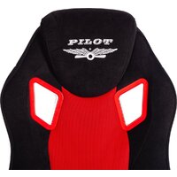 TetChair Pilot флок/ткань (черный/черный/красный) Image #19