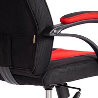 TetChair Pilot флок/ткань (черный/черный/красный) Image #16