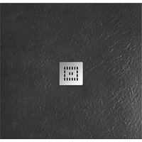 BelBagno TRAY-MR-UNO-A-90-35-NERO-CR 90x90