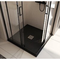 BelBagno TRAY-MR-UNO-A-90-35-NERO-CR 90x90 Image #5