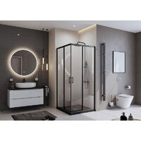 BelBagno TRAY-MR-UNO-A-90-35-NERO-CR 90x90 Image #6