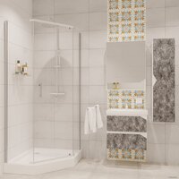 Niagara NG-6634-08 100x100x195 (прозрачное стекло)