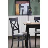 Halmar Barril 130-170/80/74 (дуб артизан/черный) Image #7